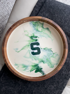 Michigan State Decorative Tray